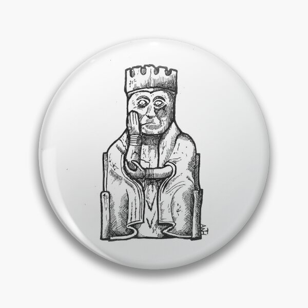 Item preview, Lewis Chessman Piece: The Queen designed and sold by Rideitlikeyoust.