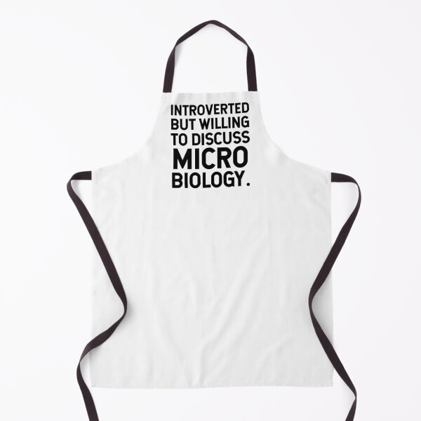 Item preview, Introverted But Willing To Discuss Microbiology. designed and sold by SarahJisri.