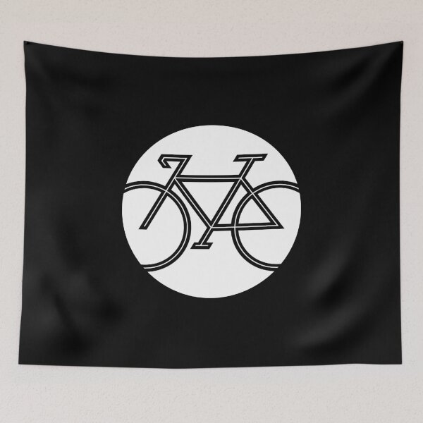 Item preview, Bike Angular in a Circle White designed and sold by SeeMac.