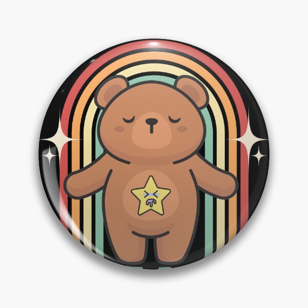 Item preview, I dont care nihilist bear designed and sold by MonochromeEcho.