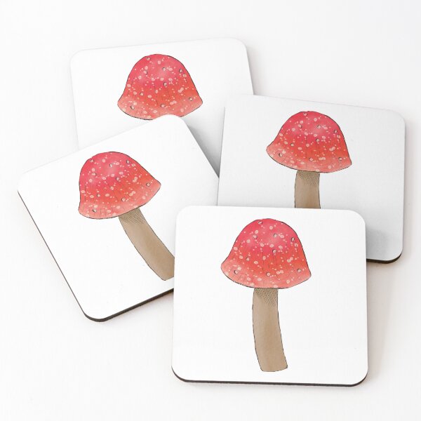 Item preview, Cute watercolor mushroom  designed and sold by SkylarSimpson.