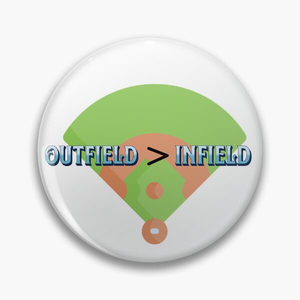 Item preview, Outfield greater than Infield designed and sold by LoudestMoms.