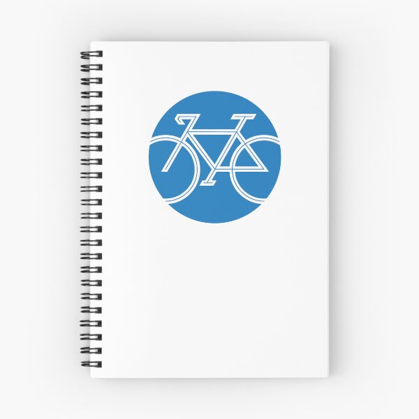 Item preview, Bike Angular in a Circle Blue designed and sold by SeeMac.
