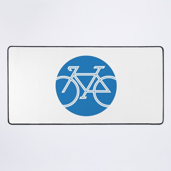 Item preview, Bike Angular in a Circle Blue designed and sold by SeeMac.