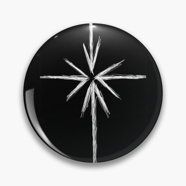Item preview, Unit 713 White Sketch Arrow Cross designed and sold by Unit713-Shop.