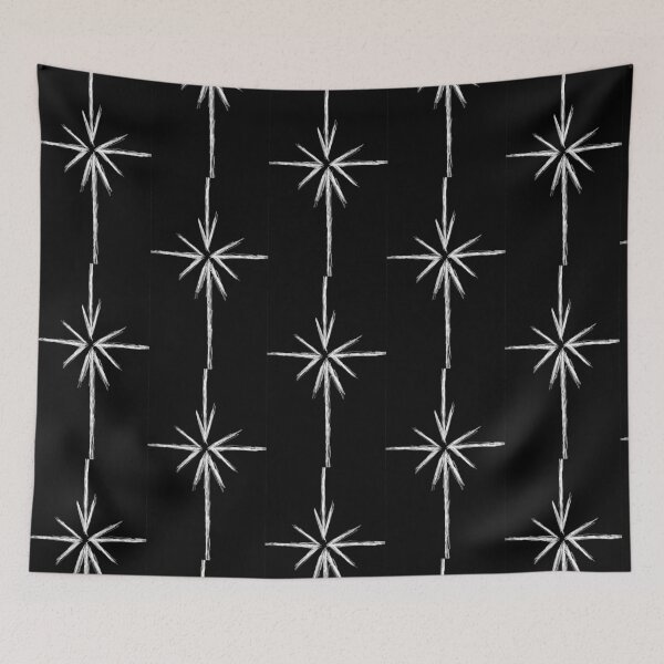 Item preview, Unit 713 White Sketch Arrow Cross designed and sold by Unit713-Shop.