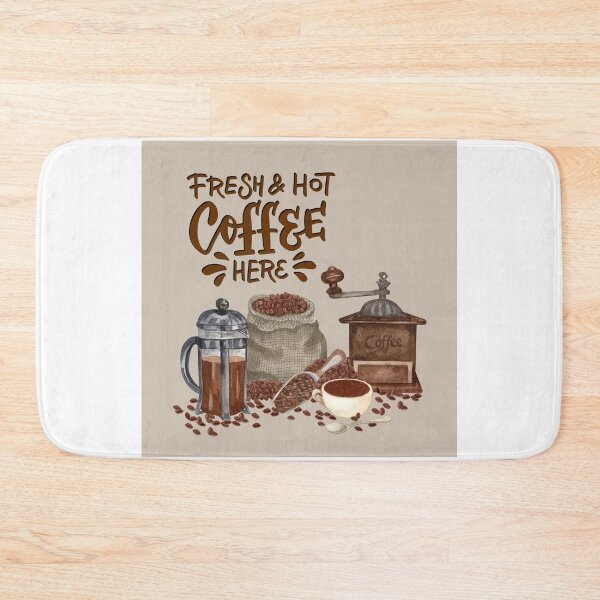 Item preview, Fresh & Hot Coffee Here designed and sold by TidyKitchenInc.