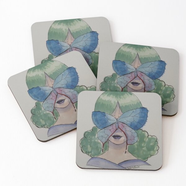 Item preview, Butterfly woman designed and sold by pincelgotico.