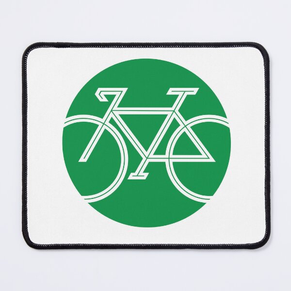 Item preview, Bike Angular in a Circle Green designed and sold by SeeMac.
