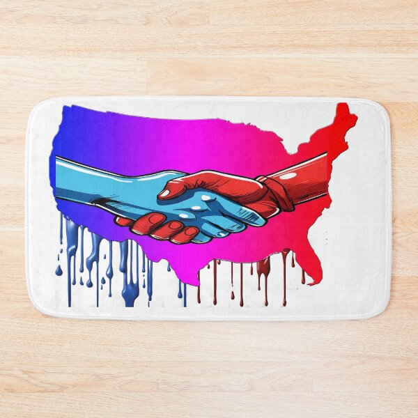Item preview, Magagenta Shaking Hands to Compromise designed and sold by SmartHoomans.