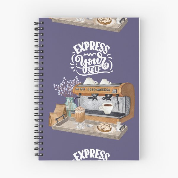 Item preview, Express Yourself Coffee Barista (Purple) designed and sold by TidyKitchenInc.