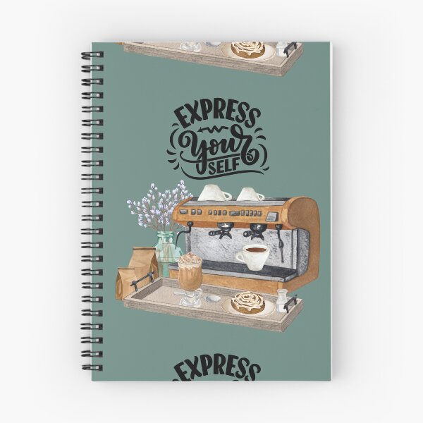 Item preview, Copy of Express Yourself Coffee Barista (Teal) designed and sold by TidyKitchenInc.