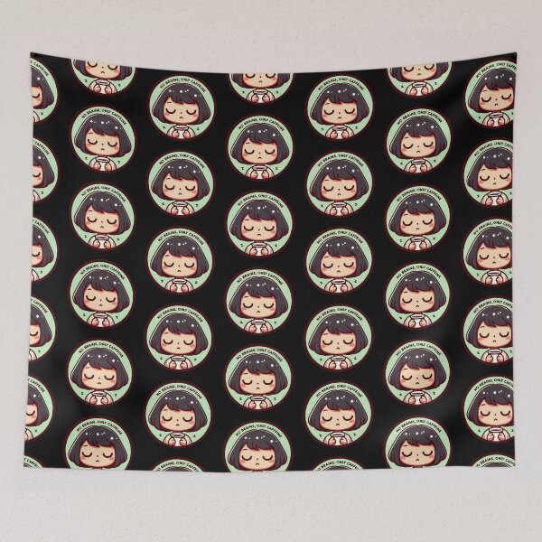 Item preview, No Brains Only Caffeine - High Resolution Illustration designed and sold by hello-ib.