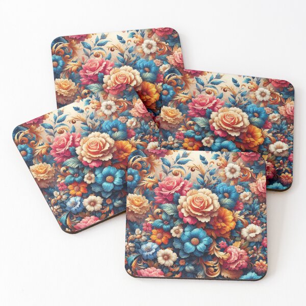 Item preview, Baroque Blossoms: A Luxuriant Dance of Nature's Finest designed and sold by ArtComixHaven.