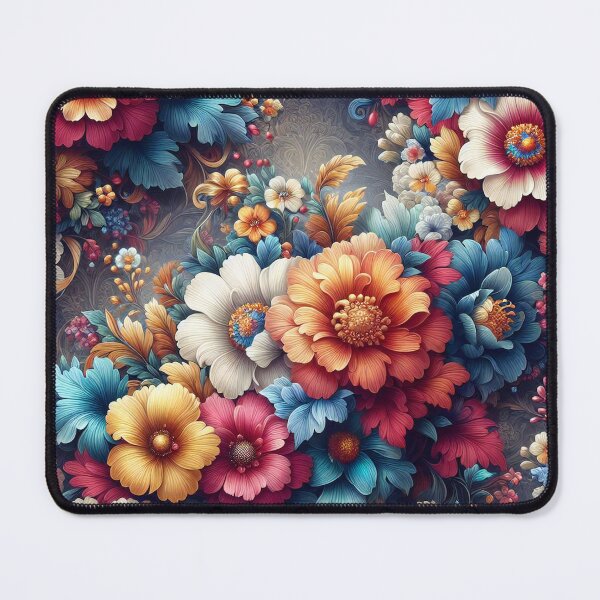 Item preview, Floral Profusion A Cornucopia of Blooms in Rich Detail designed and sold by ArtComixHaven.