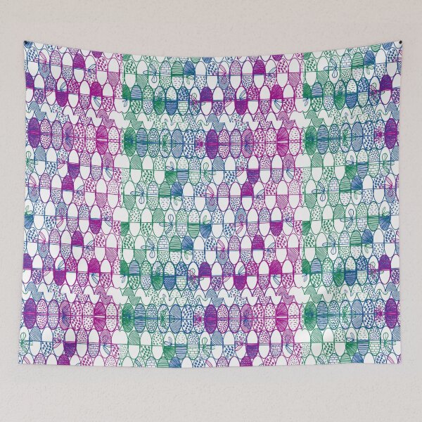 Item preview, Ribbon Wrapped Mini Eggs Digital Pattern designed and sold by vallisrowe.
