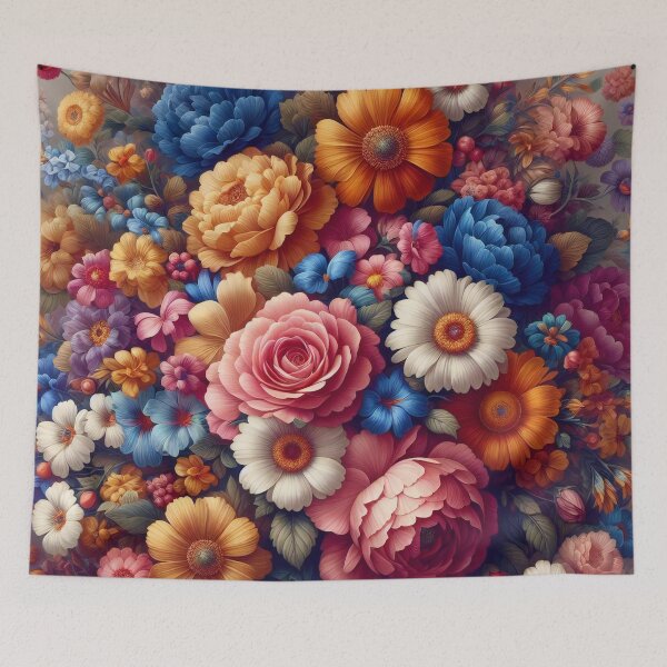 Item preview, Bouquet of Harmony An Opulent Array of Spring Blooms designed and sold by ArtComixHaven.
