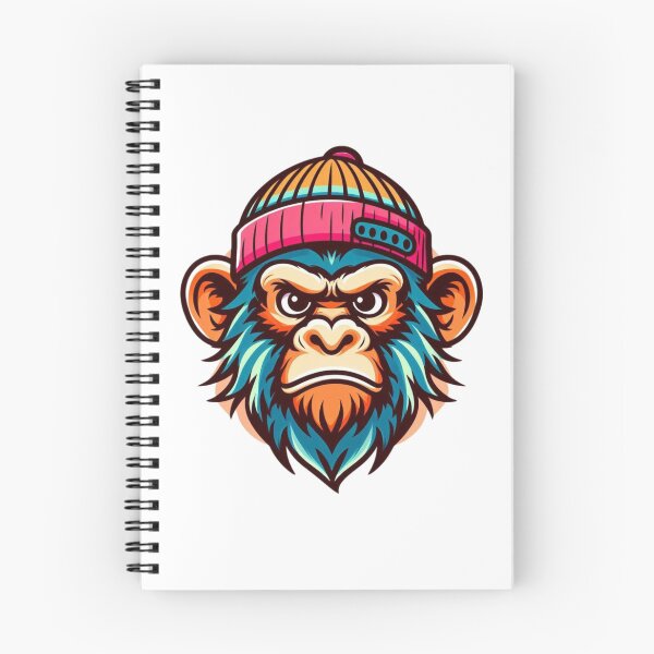Item preview, Cool Monkey Wearing Toque designed and sold by darprince.