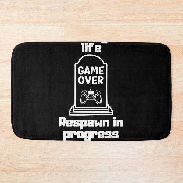 Item preview, Here lies my social life Respawn in progress t-shirt designed and sold by THISisIT-eshop.