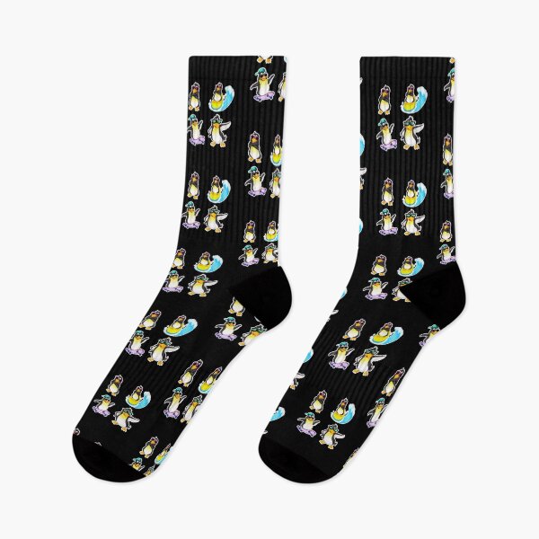 Item preview, Penguins Wearing Sunglasses - Perfect for Penguin-Loving Travelers  designed and sold by Sun Sand & Sea Art.