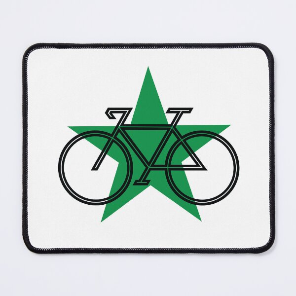 Item preview, Bike Star Black and Green designed and sold by SeeMac.