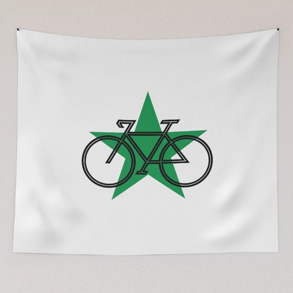 Item preview, Bike Star Black and Green designed and sold by SeeMac.