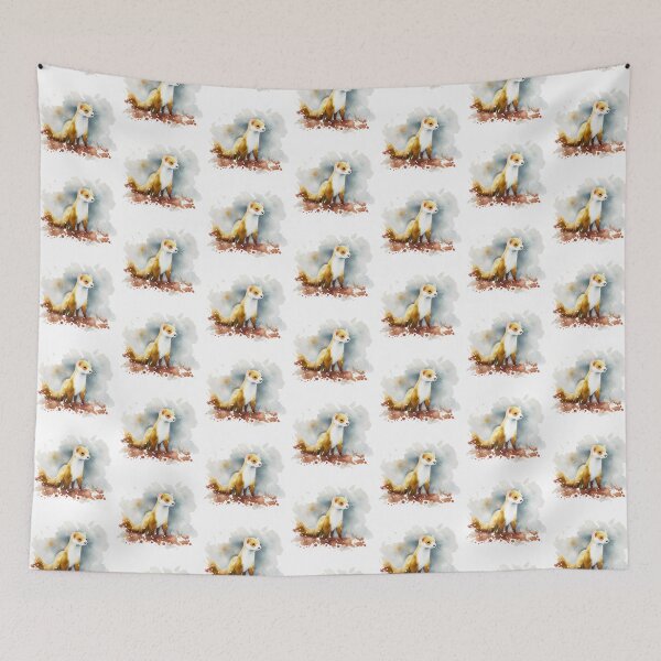 Item preview, Watercolor Stoat designed and sold by TheAnimalZ00.