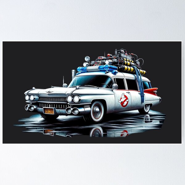 Item preview, The Ectomobile Ecto-1: The Iconic Ghostbusters Car vol.4 designed and sold by janarspixels.