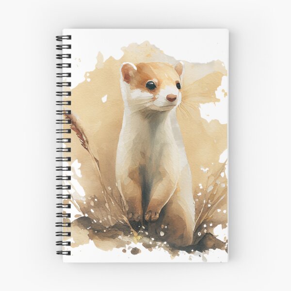 Item preview, Watercolor Stoat designed and sold by TheAnimalZ00.