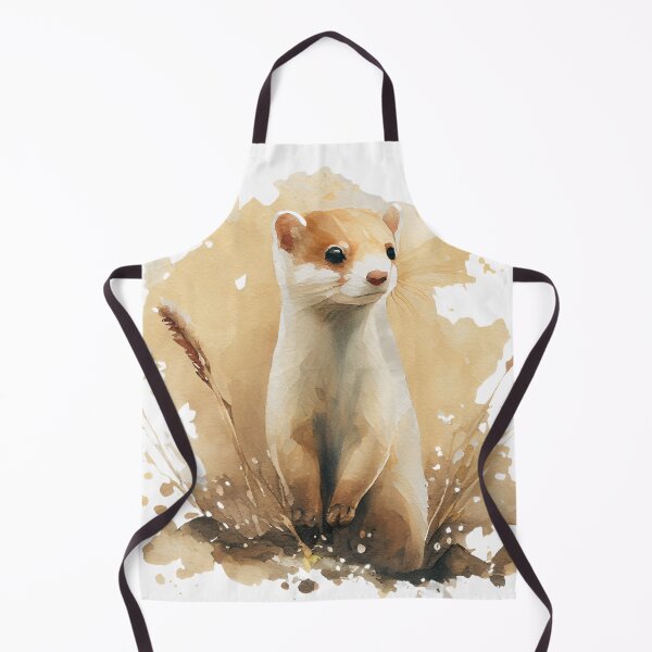 Item preview, Watercolor Stoat designed and sold by TheAnimalZ00.