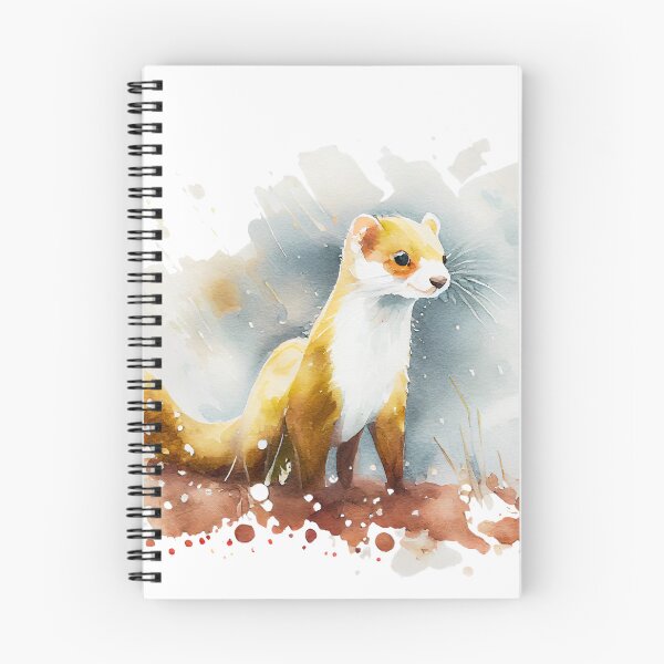 Item preview, Watercolor Stoat designed and sold by TheAnimalZ00.