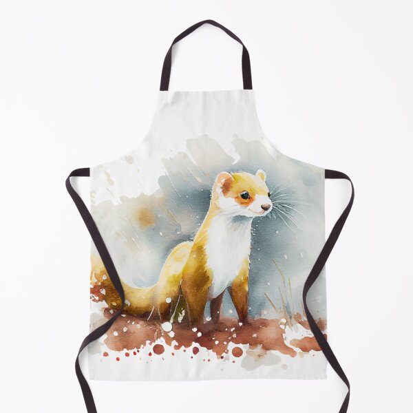 Item preview, Watercolor Stoat designed and sold by TheAnimalZ00.