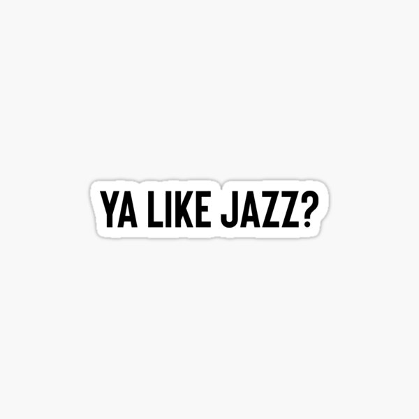 Item preview, Ya Like Jazz / Love Music designed and sold by StrangeStreet.