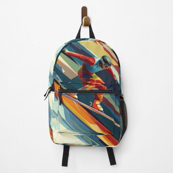 Item preview, Dynamic snowboard jumper mid flight Active Outdoors Inspired Art designed and sold by CDC40.