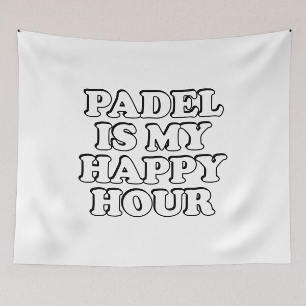 Item preview, Padel Is My Happy Hour  designed and sold by Inspirationmotivation.