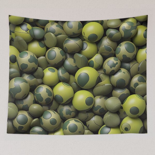 Item preview, Abstract Green Camouflage Pattern designed and sold by TheArtOfPat.