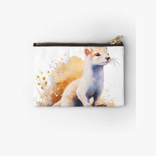 Item preview, Stoat Watercolor designed and sold by TheAnimalZ00.