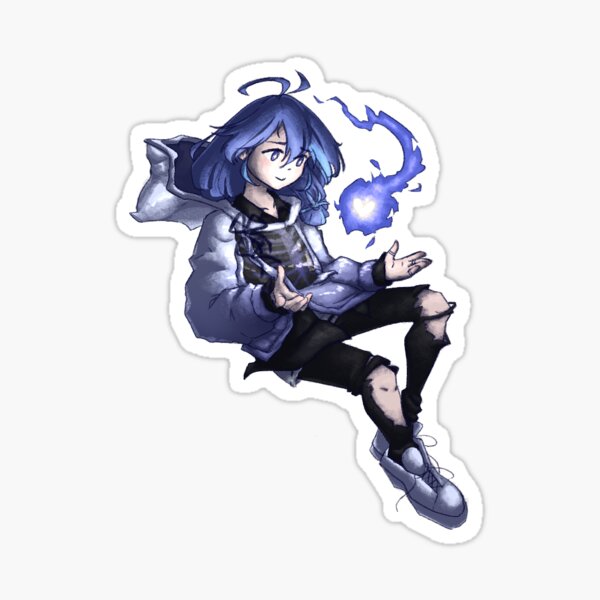 Item preview, Vtuber Heart Rio Minase designed and sold by mandorinart.