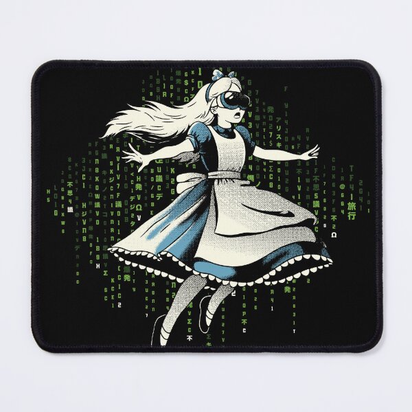 Item preview, Alice Green Code Rain Japanese by Tobe Fonseca designed and sold by Tobe Fonseca®.