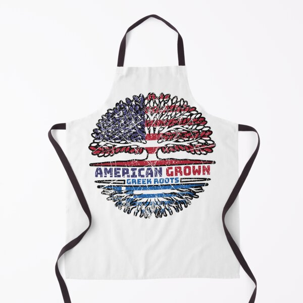 Item preview, Greece Greek US American USA United States Tree Roots Flag designed and sold by FlagX.