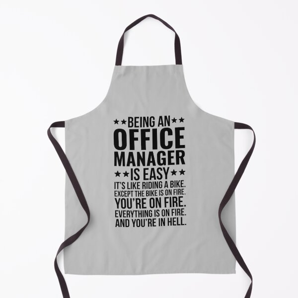 Item preview, Being An Office Manager Funny Quote designed and sold by kamrankhan.