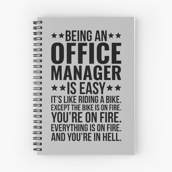 Item preview, Being An Office Manager Funny Quote designed and sold by kamrankhan.
