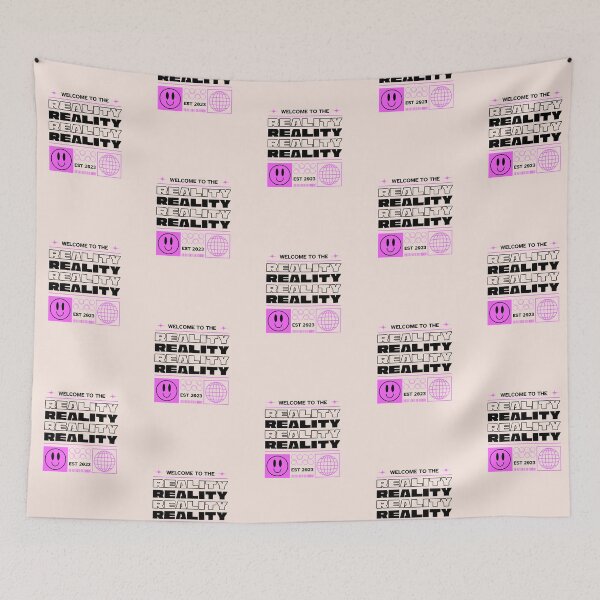 Item preview, Welcome to the reality | Pastel Pink Background designed and sold by RM-Journey.