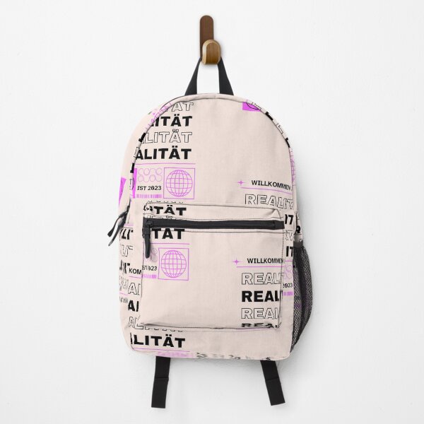 Item preview, Willkommen in der Realität | Pastel Pink Background designed and sold by RM-Journey.