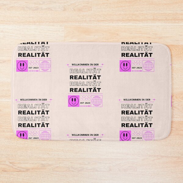 Artikelvorschau, Willkommen in der Realität | Pastellrosa Hintergrund entworfen und verkauft von RM-Journey.