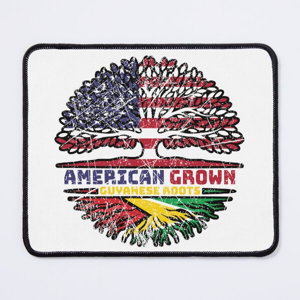 Item preview, Guyana Guyanese US American USA United States Tree Roots Flag designed and sold by FlagX.