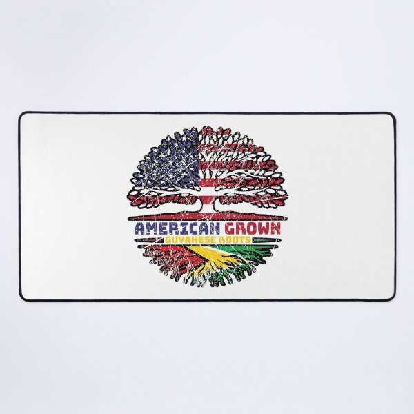 Item preview, Guyana Guyanese US American USA United States Tree Roots Flag designed and sold by FlagX.