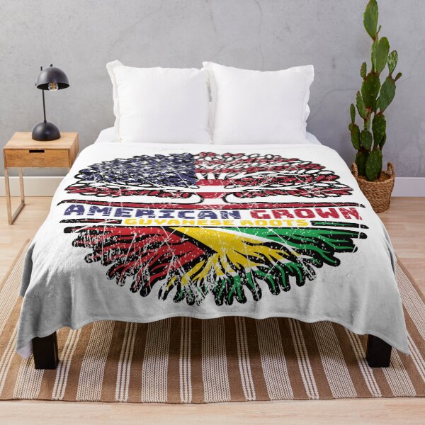 Item preview, Guyana Guyanese US American USA United States Tree Roots Flag designed and sold by FlagX.