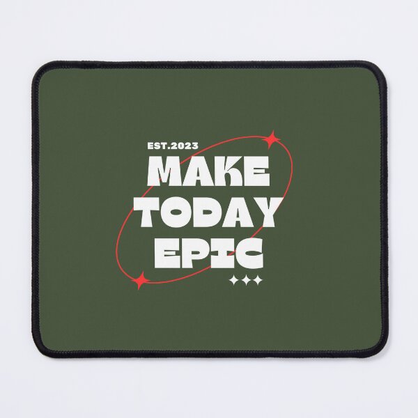 Item preview, Make Today Epic | Green Background designed and sold by RM-Journey.