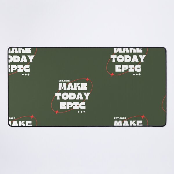 Item preview, Make Today Epic | Green Background designed and sold by RM-Journey.